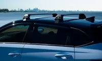 Hyundai genuine roof racks | flush