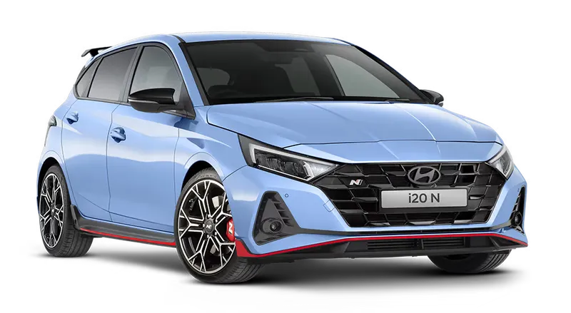 i20 N in Performance Blue