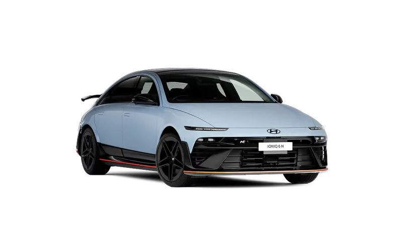 IONIQ 6 N in Performance Blue Pearl